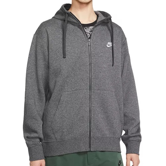 Nike Other - Nike Mens Charcoal Zip Up Sweater